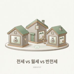 ai thumbnail minimal 전세 vs 월세 vs 반전세 1787317002