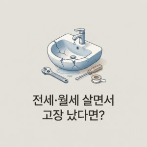 ai thumbnail minimal 전세·월세 살면서 고장 났다면 1787331139