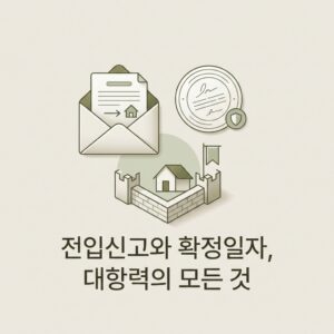 ai thumbnail minimal 전입신고와 확정일자 대항력의 모든 것 1787319511