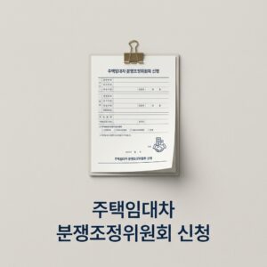 ai thumbnail minimal 주택임대차 분쟁조정위원회 신청 1788185035