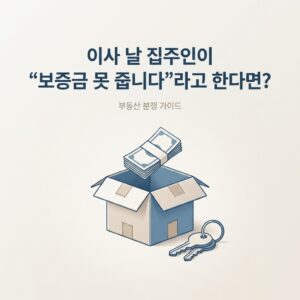 ai thumbnail minimal 이사 날 집주인이 보증금 못 줍니다라고 한다면 1788188625
